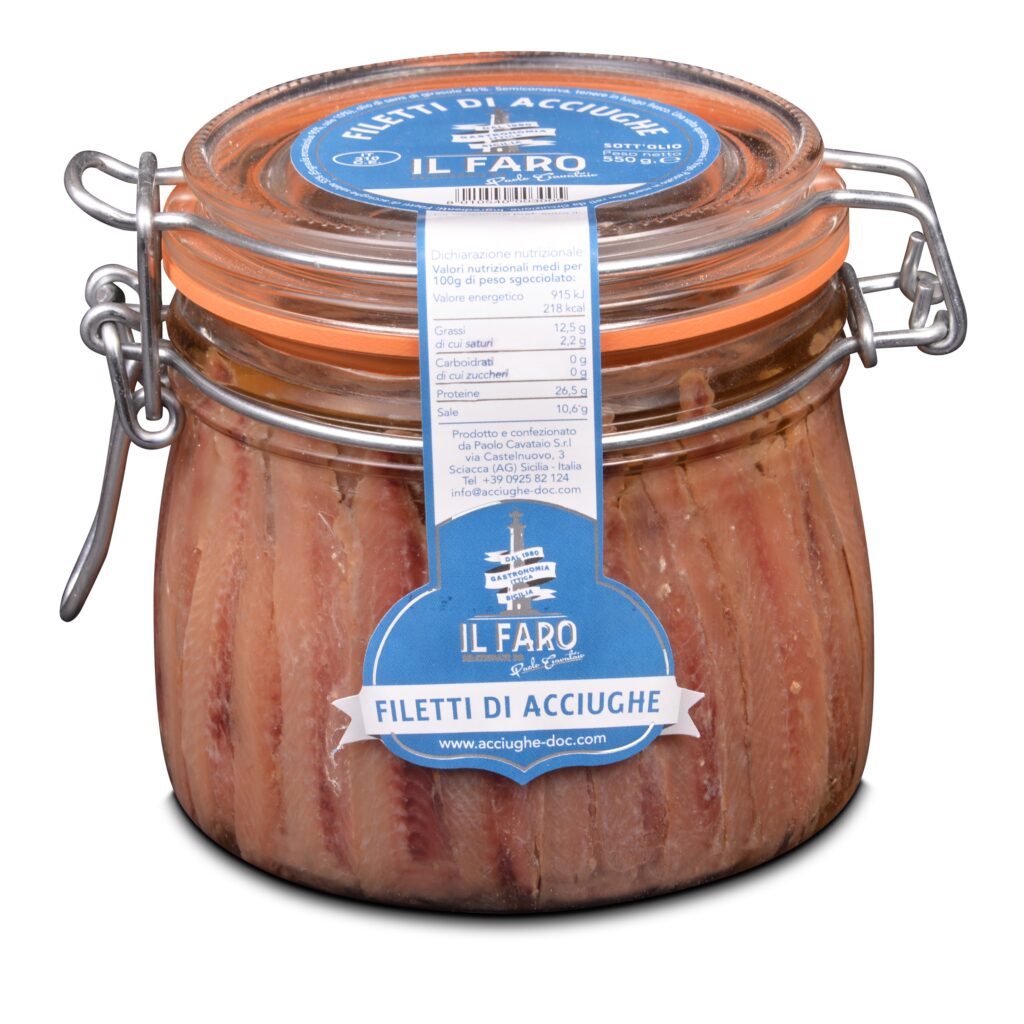 Anchovy Filets - 550g