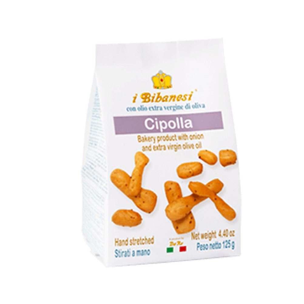 Bibanesi Breadsticks (Onion) 100g