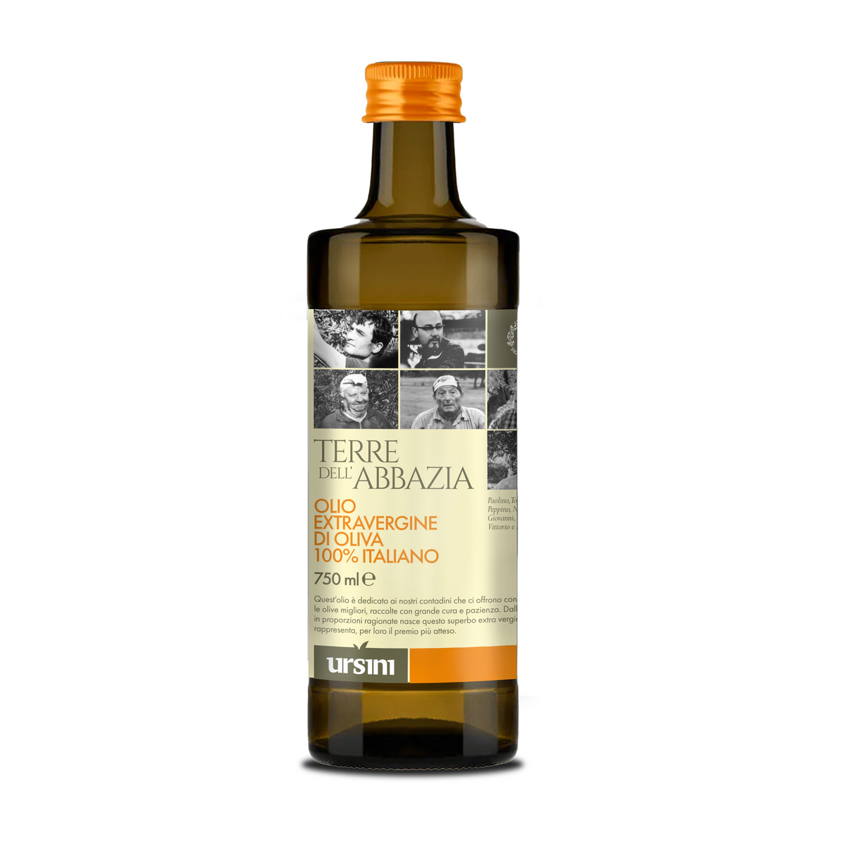 Extra Virgin Olive Oil Terre dell'Abbazia - 750ml