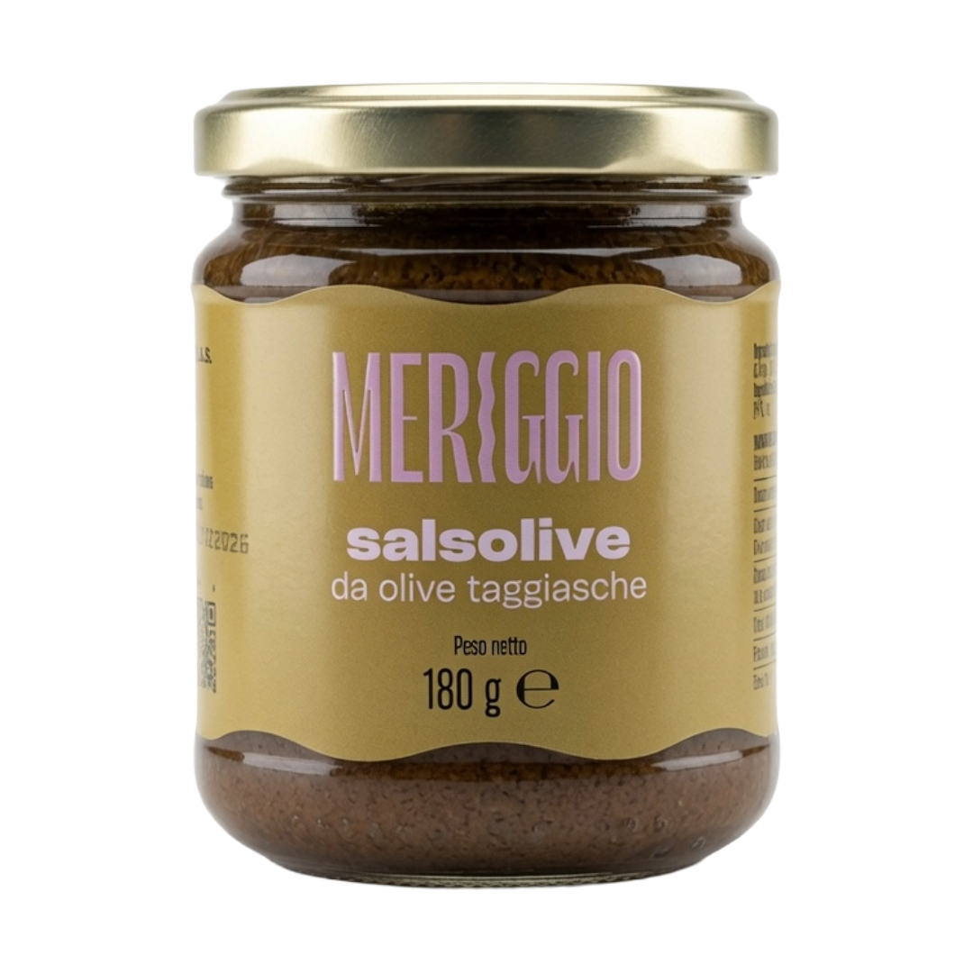 Salsaolive con Olive Taggiasche 180g - Meriggio