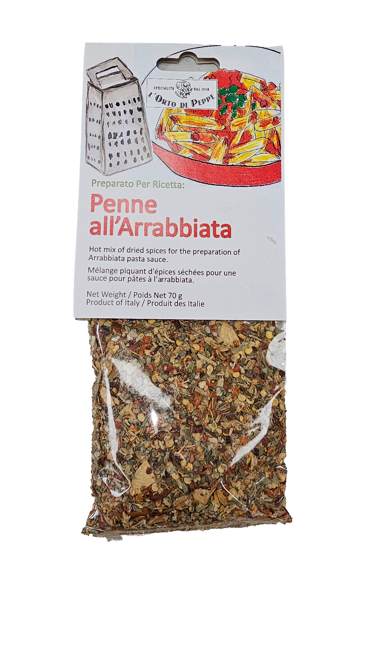 Penne Al' Arrabiata - 70g