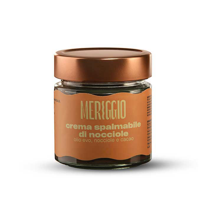 Hazelnut spread with extra virgin olive oil - 200g
