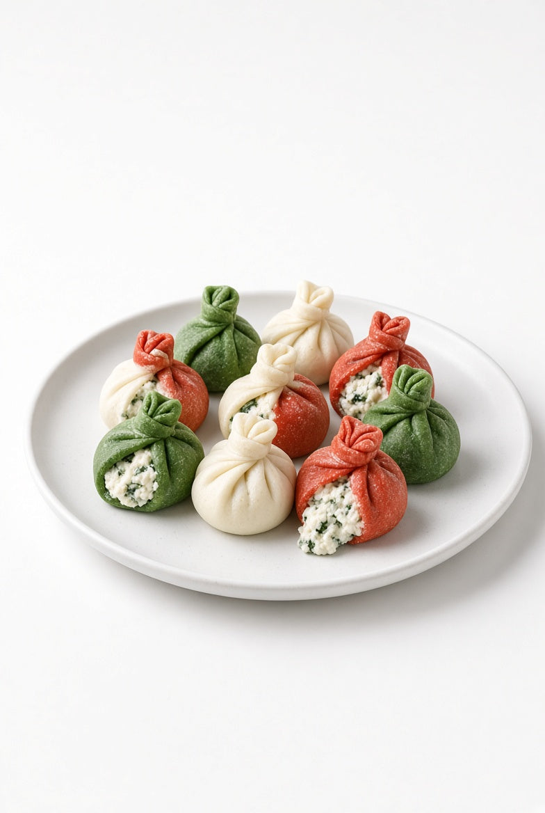 Frozen Saccottini Tricolore Ricotta & Spinach