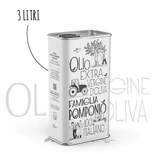 Olio extra vergine di oliva - 3L (Tin)