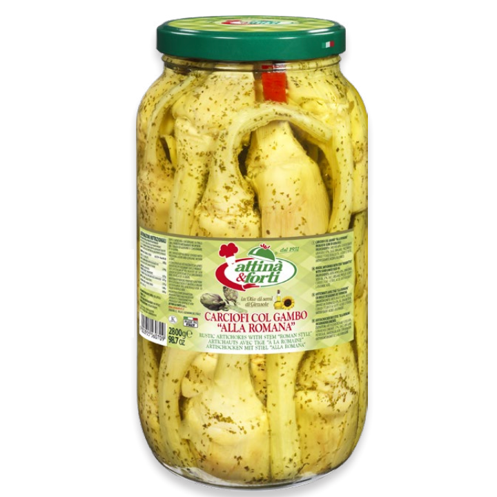 Carciofi con Gambo alla Romana - 2800g