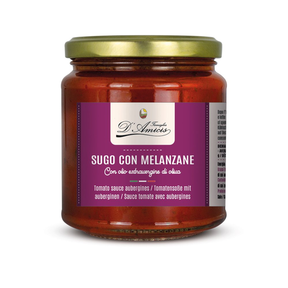 Sugo pronto con Melanzane - 280g